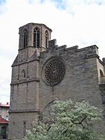 Carcassonne - Cathedrale Saint-Michel - Facade (1)